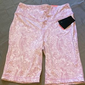 NWT Zelos high-impact bike shorts, size large.  Matching bra available.